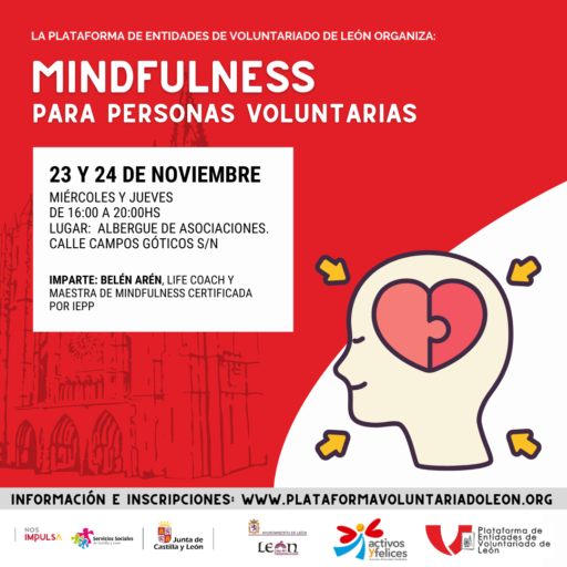 Lee más sobre el artículo Curso de mindfulness para personas voluntarias